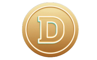 Dogecoin Icon f&uuml;r Krypto-Einzahlungen bei GambleZen