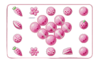Sweet Bonanza Slot Tile mit pinken Candy-Symbolen im GambleZen Casino