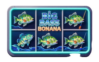 Big Bass Bonanza 1000 Angel-Slot Tile in Gr&uuml;n und Blau im GambleZen Casino
